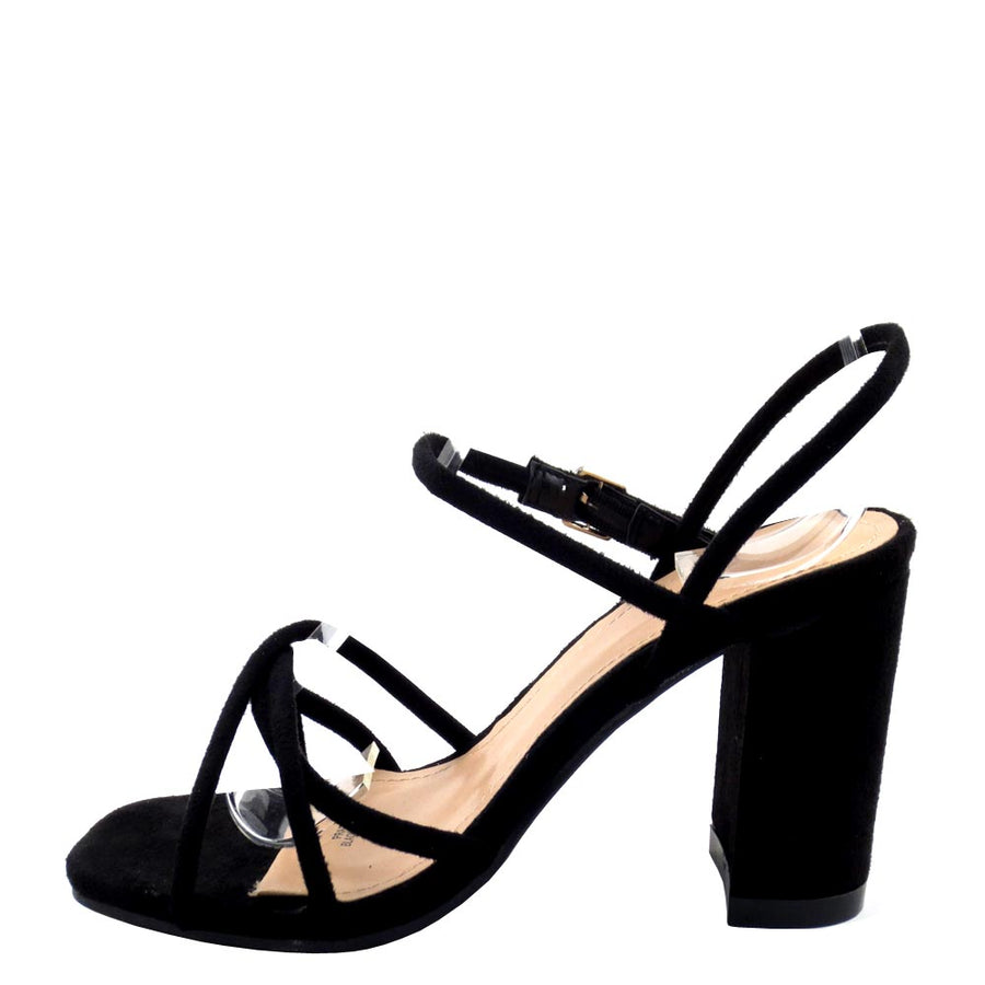 Smooth And Sleek Block Heels | Windsor | Heels, Chic heels, Black heels prom